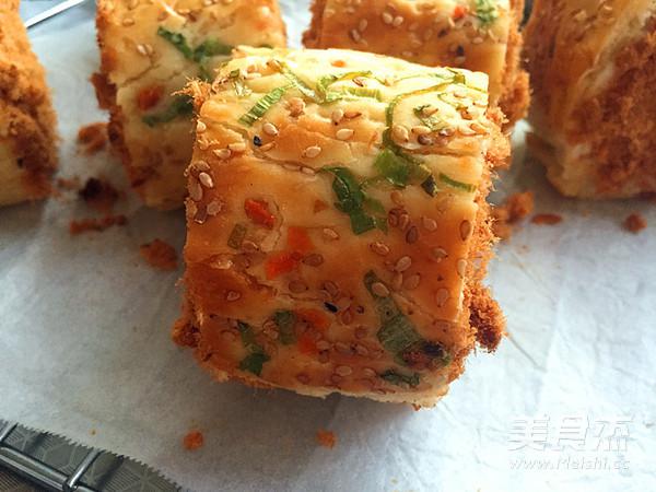 肉松面包卷的做法-咸鮮味烤菜譜