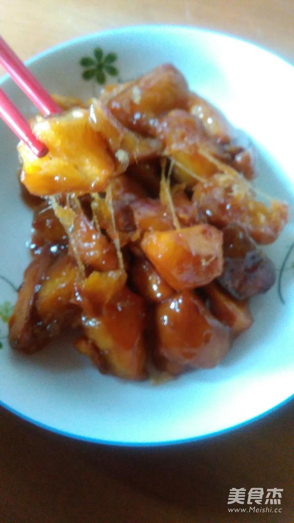 拔絲紅薯的做法-甜味炸菜譜-易網健康養生網 拔絲紅薯的做法-甜味炸菜譜