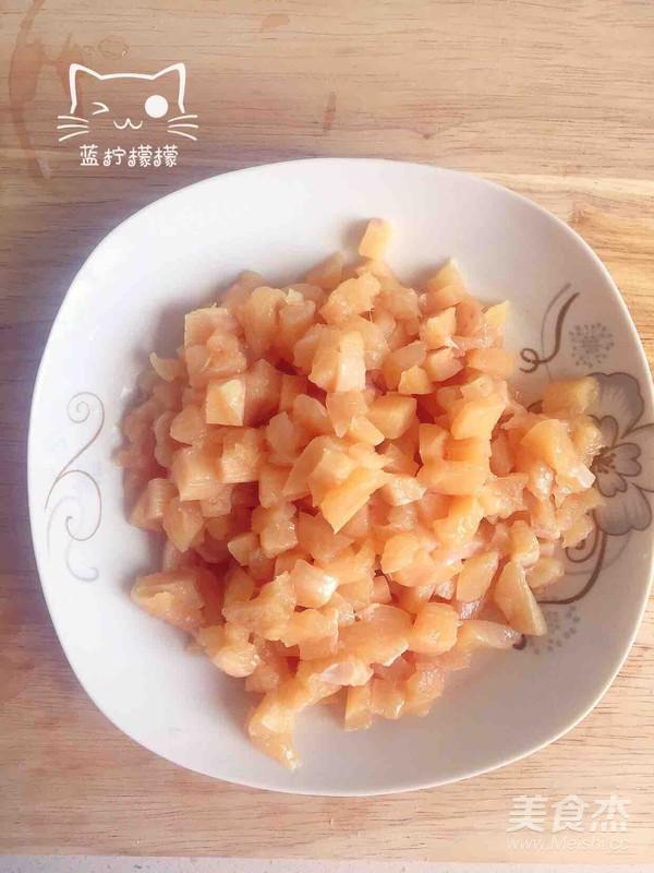 香菇雞肉炸醬面的做法-家常味炸菜譜