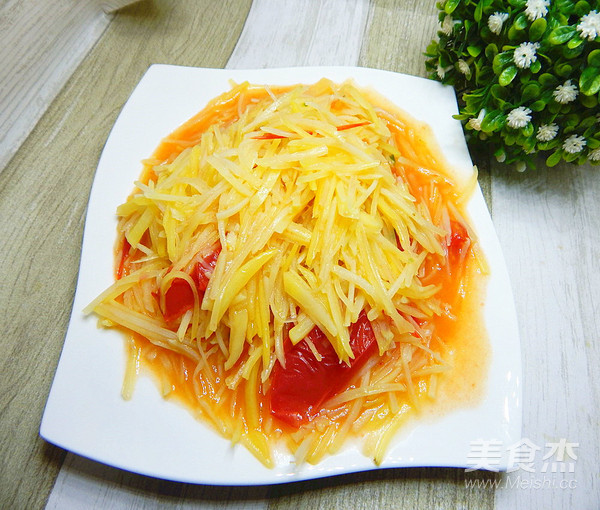 西紅柿炒土豆絲的做法-家常味炒菜譜-易網健康養生網 西紅柿炒土豆絲的做法-家常味炒菜譜