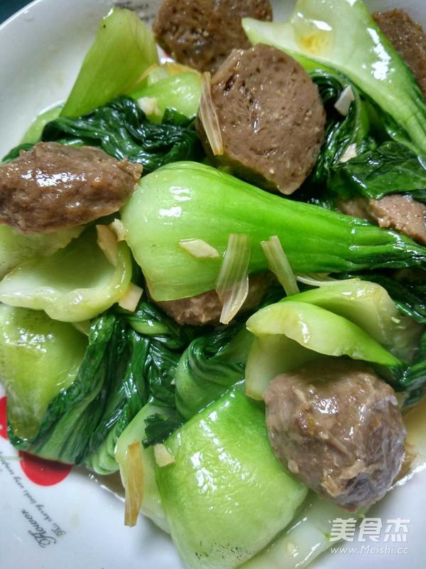 上海青牛肉丸的做法-家常味灼菜譜