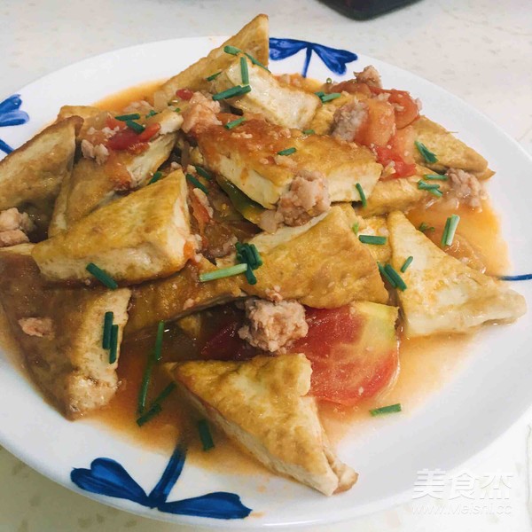 番茄炒凍豆腐的做法-咸鮮味煎菜譜-易網(wǎng)健康養(yǎng)生網(wǎng) 番茄炒凍豆腐的做法-咸鮮味煎菜譜