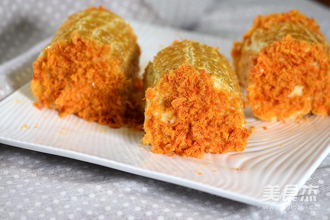 德普烤箱食譜——肉松面包卷的做法-甜味烘焙菜譜