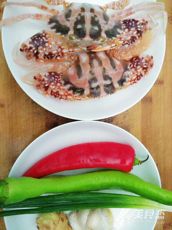 雙椒辣炒螃蟹的做法-家常味炒菜譜
