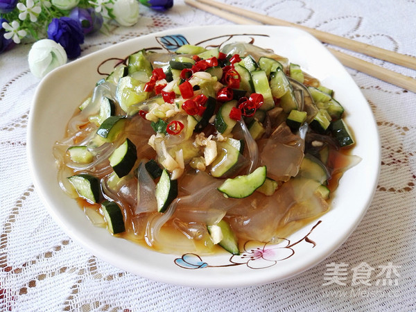 拉皮拌黃瓜的做法-香辣味拌菜譜-易網健康養生網 拉皮拌黃瓜的做法-香辣味拌菜譜