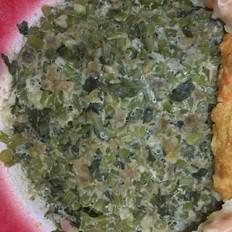 蒿子桿蒸肉餅的做法-咸鮮味蒸菜譜