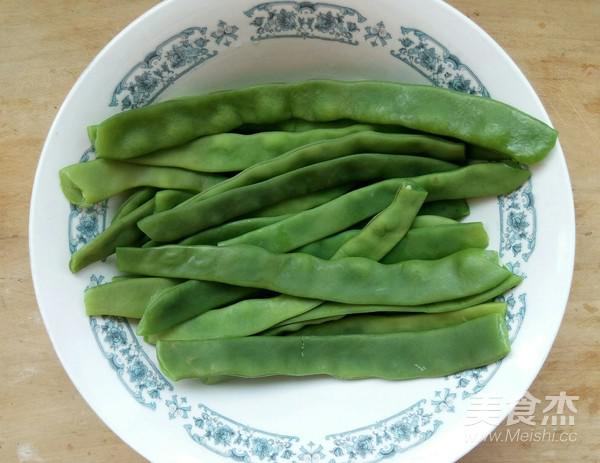 蒜香扁豆木耳腐竹拌菜的做法-咸鮮味拌菜譜