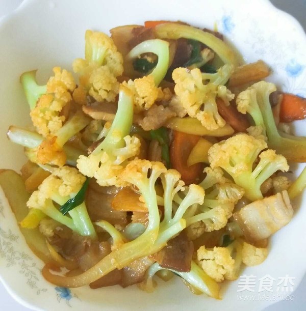 肉炒有機菜花的做法-家常味炒菜譜-易網健康養生網 肉炒有機菜花的做法-家常味炒菜譜