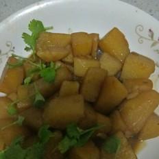 紅燒土豆塊的做法-醬香味燒菜譜