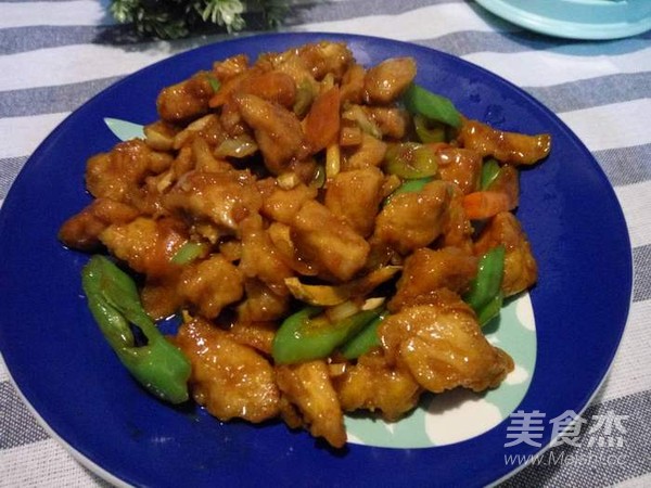 鮮香溜肉段的做法-家常味熘菜譜