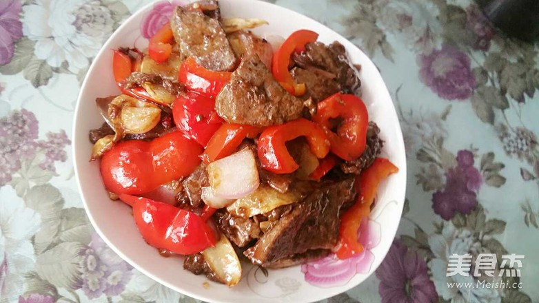 紅椒炒豬肝的做法-家常味炒菜譜-易網健康養生網 紅椒炒豬肝的做法-家常味炒菜譜