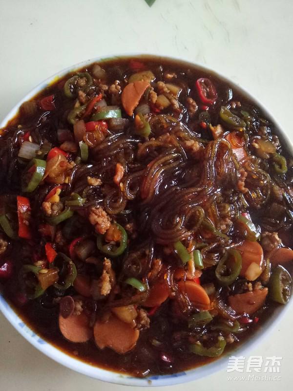 肉沫粉絲的做法-家常味燒菜譜