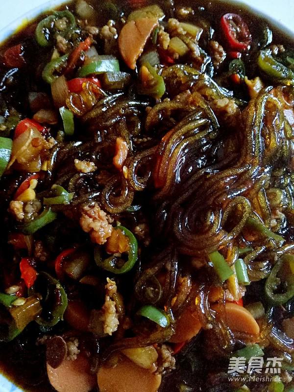 肉沫粉絲的做法-家常味燒菜譜