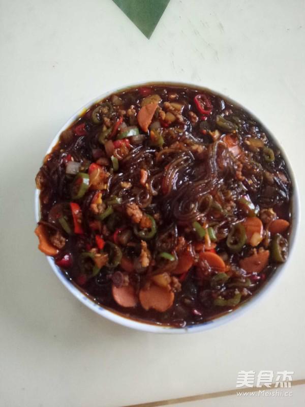 肉沫粉絲的做法-家常味燒菜譜