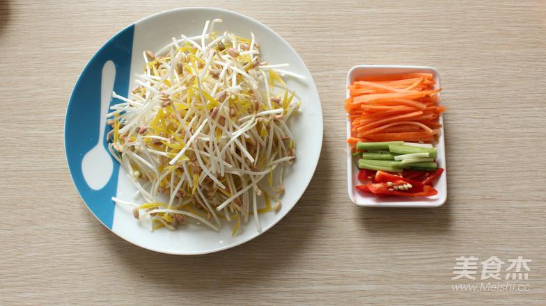 快炒綠豆芽的做法-家常味炒菜譜