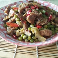 新鮮豌豆燒鴨子的做法-咸鮮味燒菜譜