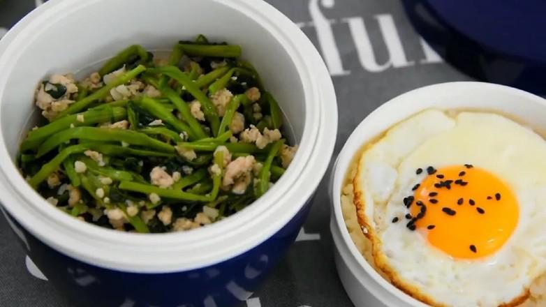 肉末空心菜 空心菜 家常菜 快手菜的做法-家常味炒菜譜