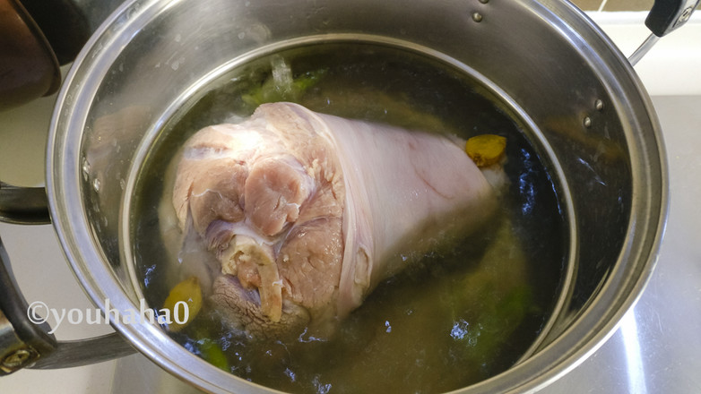 東坡發財肘子的做法-家常味燉菜譜