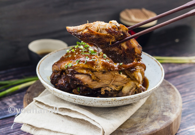 東坡發財肘子的做法-家常味燉菜譜