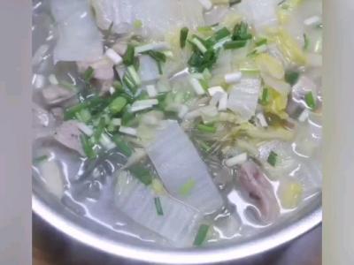 白菜粉絲煲的做法-家常味煮菜譜