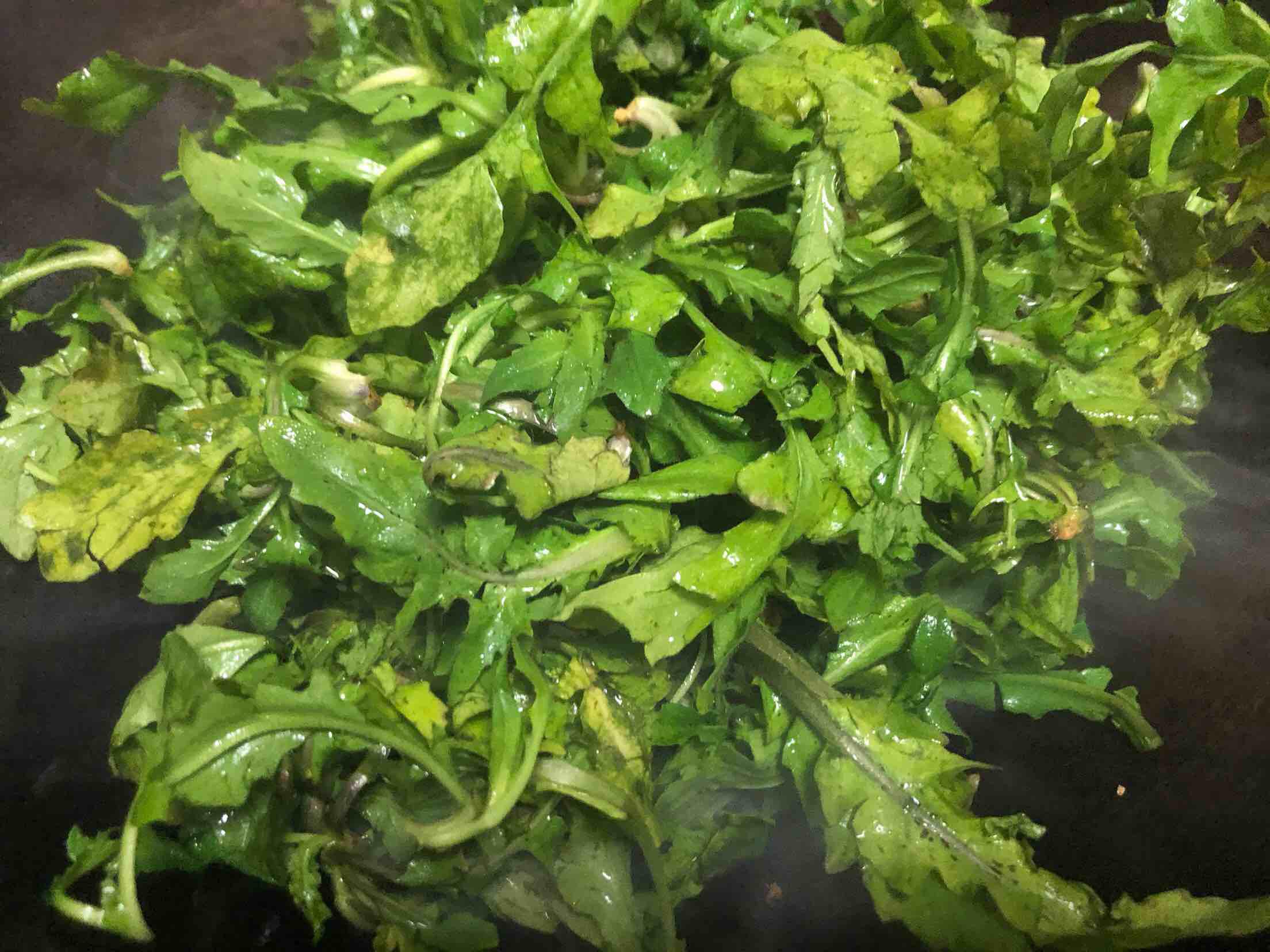 咸肉絲炒薺菜的做法-咸鮮味炒菜譜