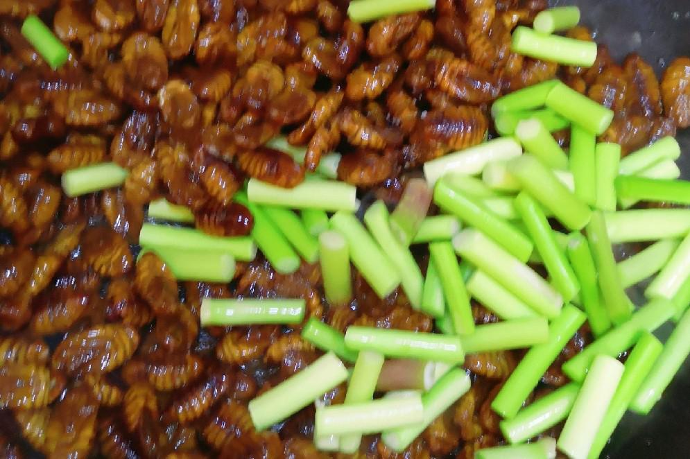 炒蠶蛹的做法-家常味炒菜譜-易網健康養生網 炒蠶蛹的做法-家常味炒菜譜