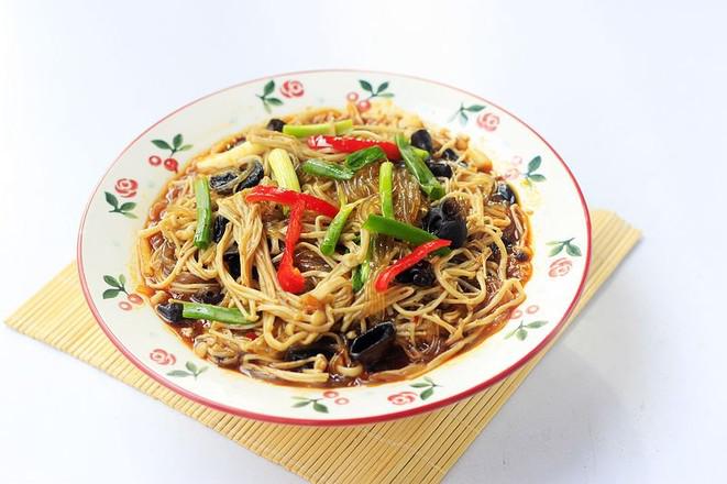 金針菇燴粉條的做法-香辣味燴菜譜-易網(wǎng)健康養(yǎng)生網(wǎng) 金針菇燴粉條的做法-香辣味燴菜譜