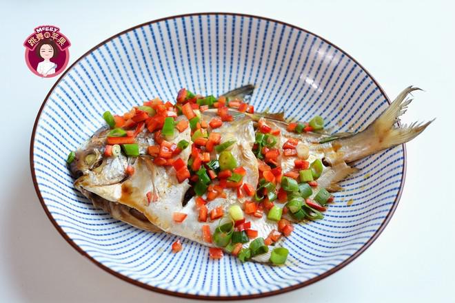 清蒸平魚的做法-香辣味蒸菜譜