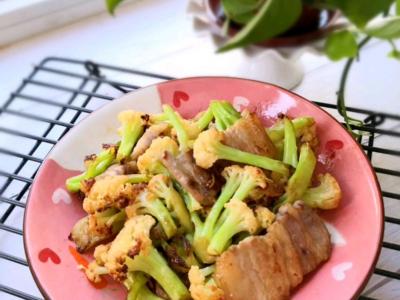 爆炒花菜的做法-家常味炒菜譜