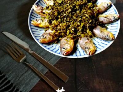 咸菜蒸小黃魚的做法-咸鮮味蒸菜譜