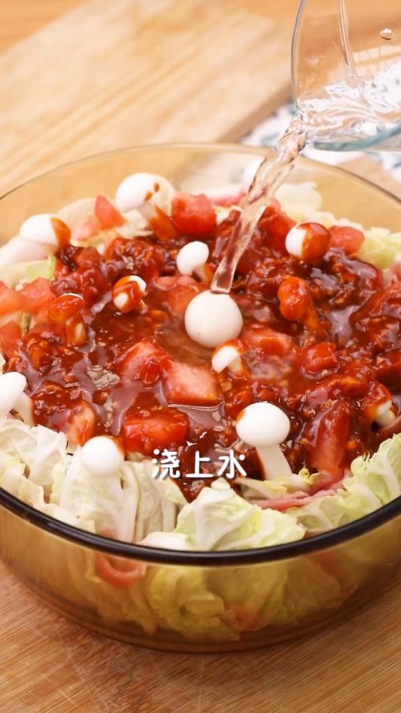 白菜肥牛鍋的做法-咸鮮味燉菜譜