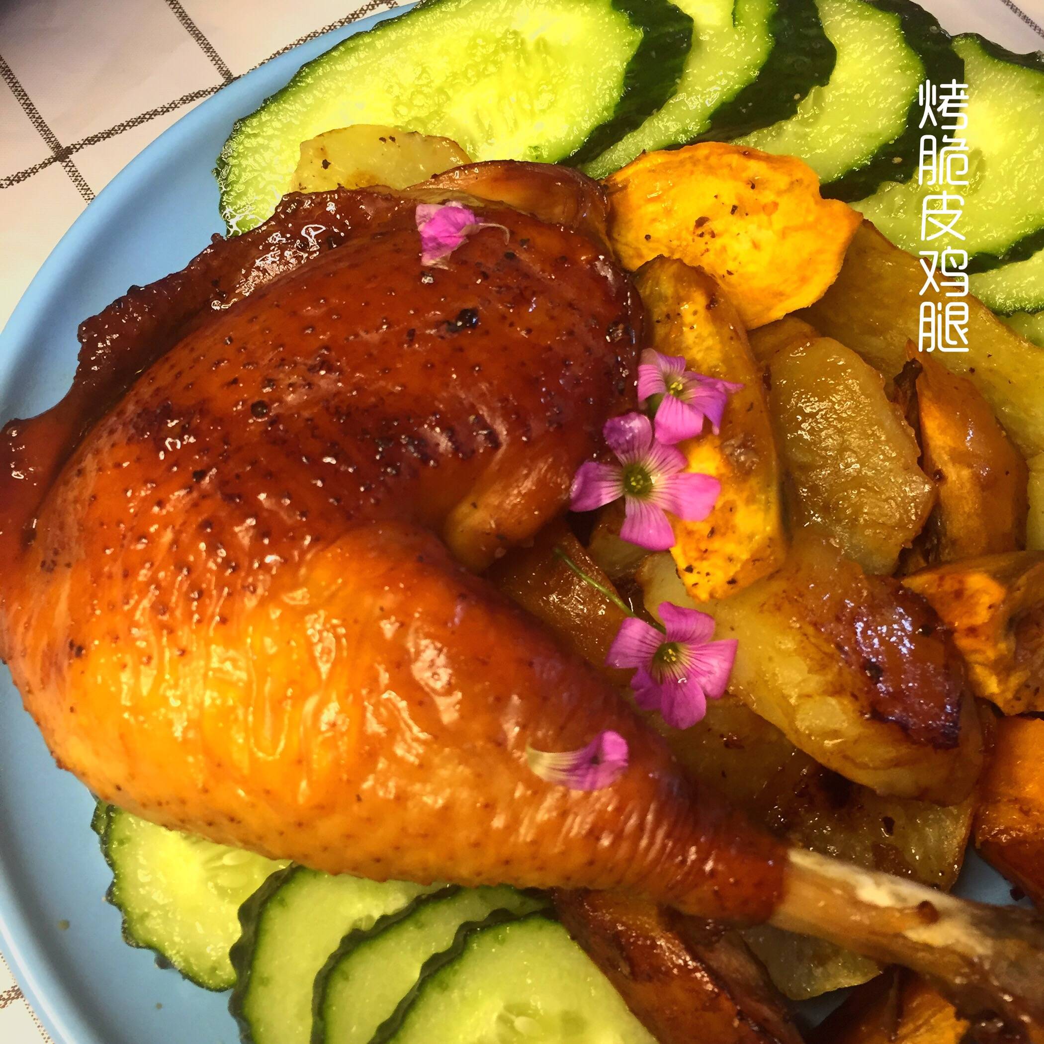 快手烤箱菜集合之烤脆皮雞腿(含薯塊)的做法-家常味烤菜譜-易網(wǎng)健康養(yǎng)生網(wǎng) 快手烤箱菜集合之烤脆皮雞腿(含薯塊)的做法-家常味烤菜譜