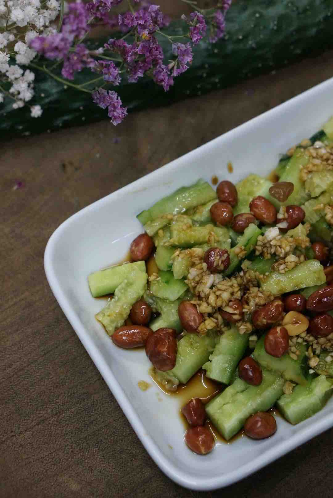 花生米拌黃瓜的做法-酸辣味炸菜譜-易網健康養生網 花生米拌黃瓜的做法-酸辣味炸菜譜