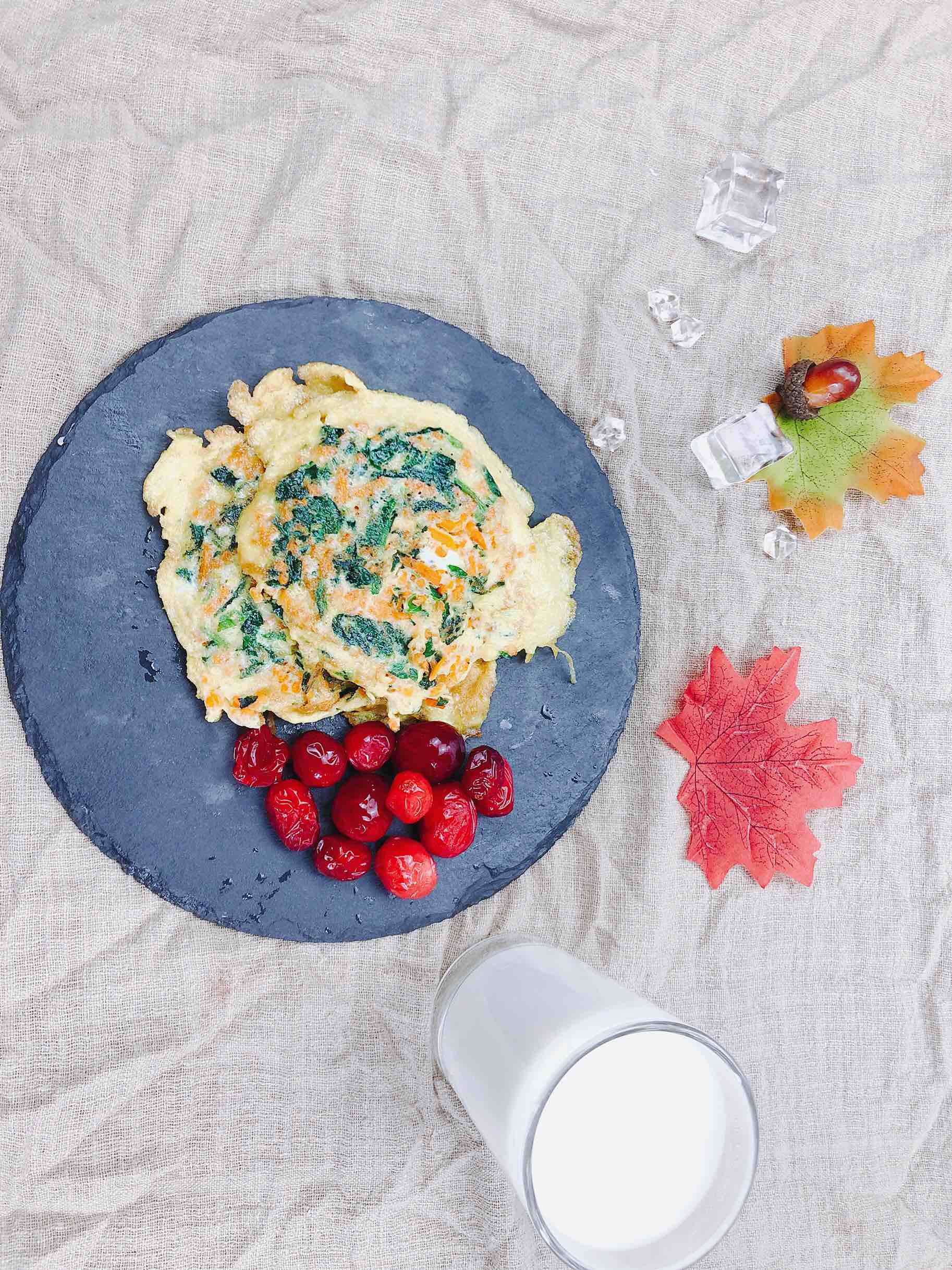 胡蘿卜菠菜蛋餅的做法-咸鮮味煎菜譜-易網(wǎng)健康養(yǎng)生網(wǎng) 胡蘿卜菠菜蛋餅的做法-咸鮮味煎菜譜