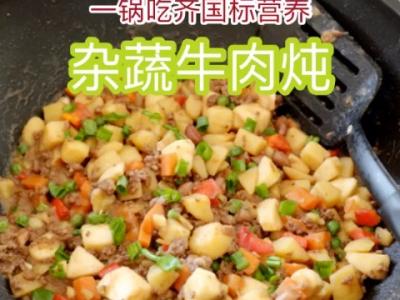 雜蔬牛肉燉的做法-咸鮮味燉菜譜