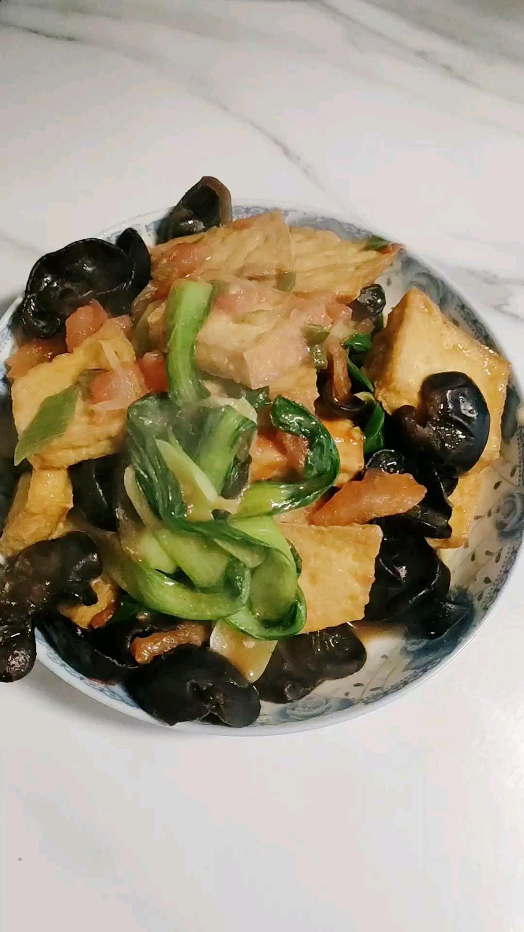 熘豆腐的做法-咸鮮味炒菜譜