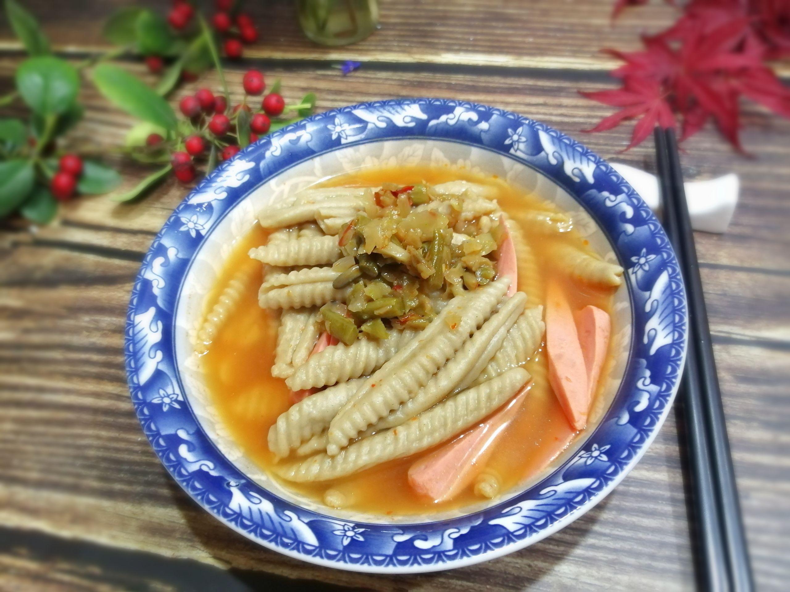 莜面魚魚的做法-酸味蒸菜譜