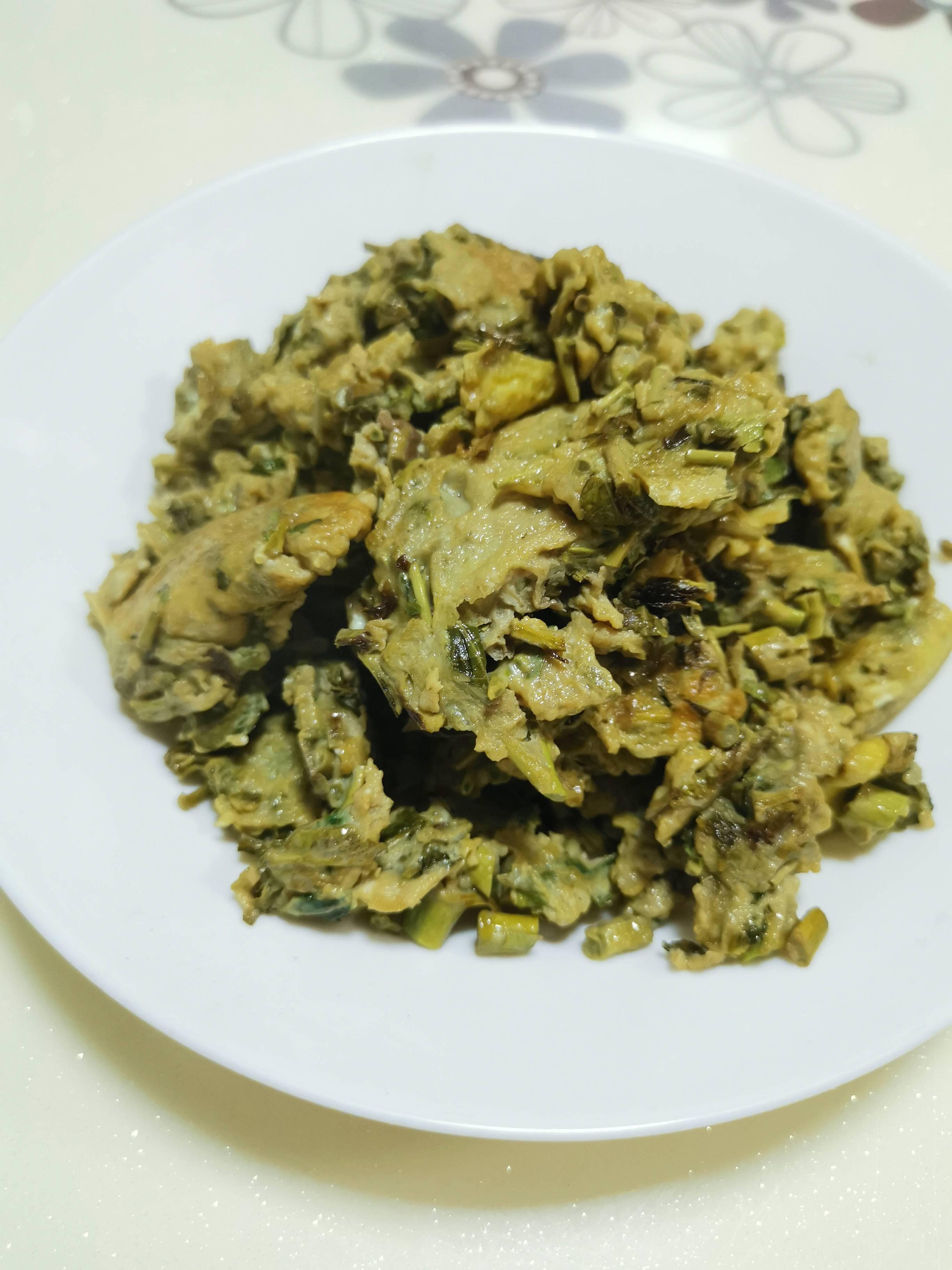 香椿炒雞蛋的做法-家常味炒菜譜