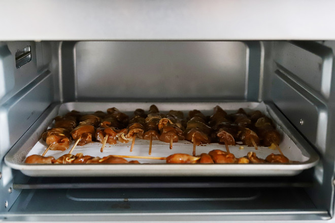 蜜汁雞肉串的做法-家常味烤菜譜