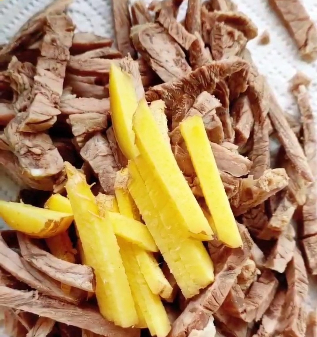 冷吃牛肉的做法-麻辣味其它工藝菜譜