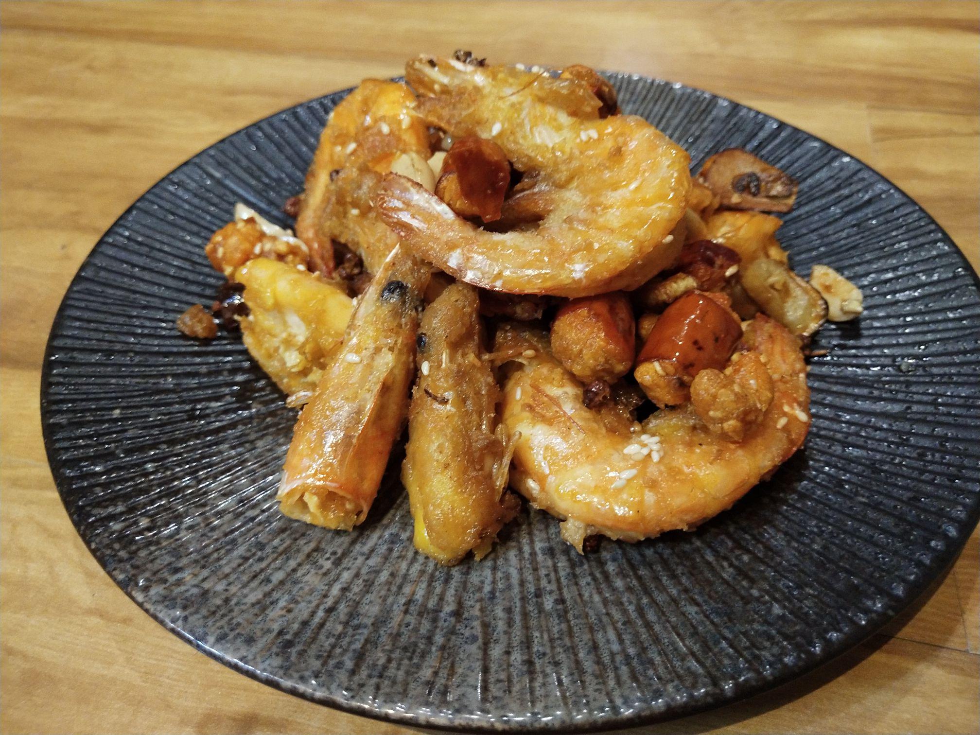 香辣蝦的做法-香辣味炸菜譜-易網健康養生網 香辣蝦的做法-香辣味炸菜譜