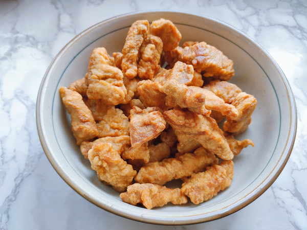 焦溜肉段的做法-家常味炒菜譜