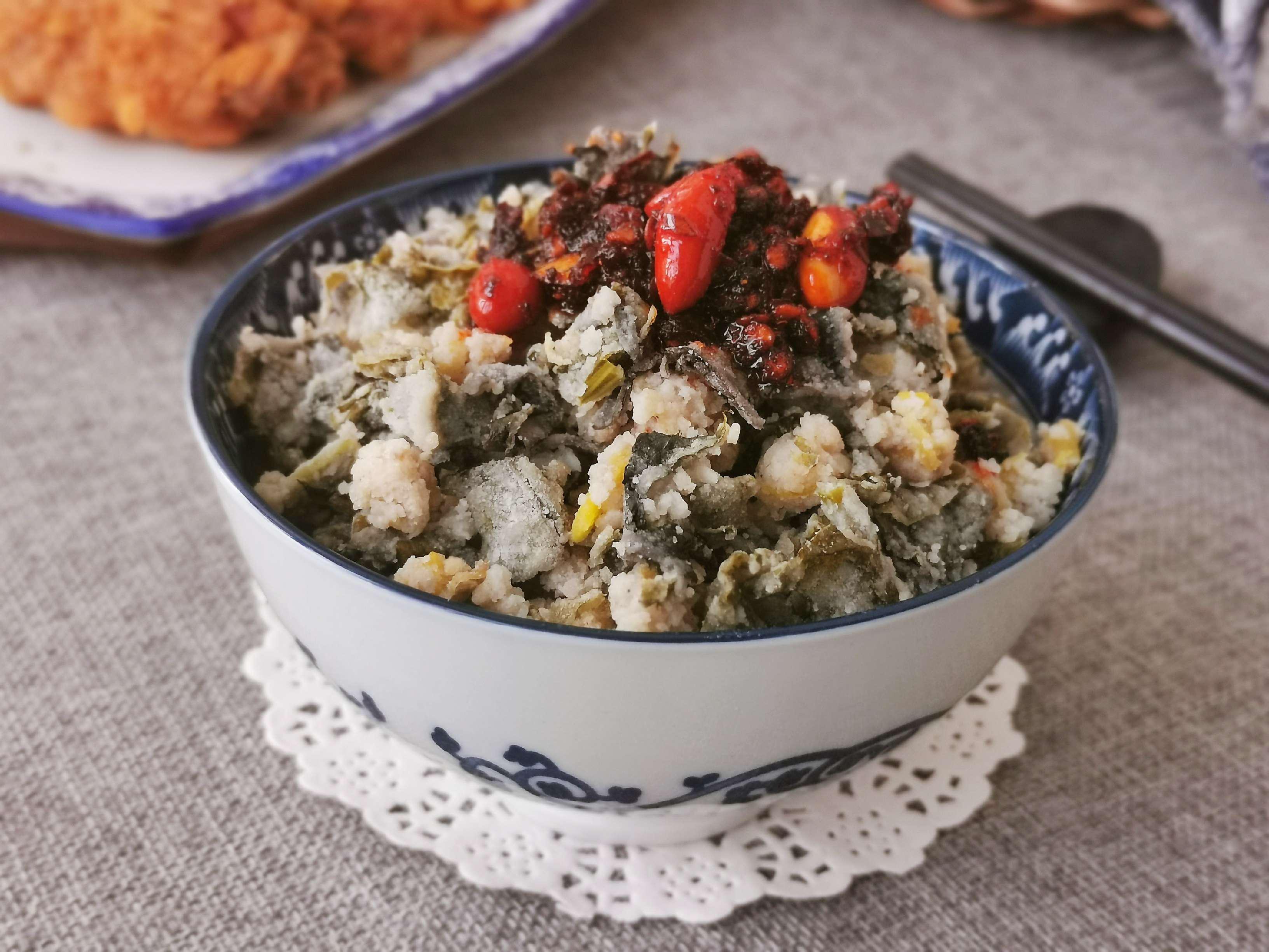 老干媽萵筍葉撥爛子的做法-香辣味蒸菜譜-易網健康養生網 老干媽萵筍葉撥爛子的做法-香辣味蒸菜譜