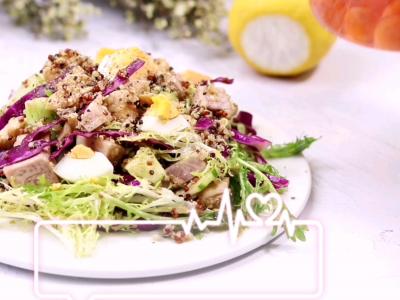 藜麥雞肉沙拉的做法-家常味拌菜譜