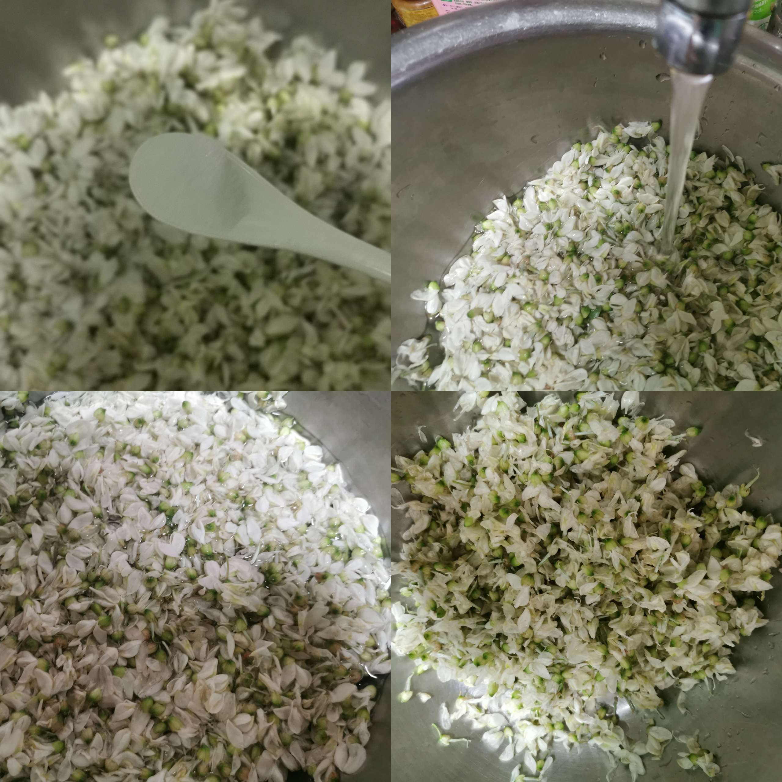 槐花系列之槐花雞蛋餅的做法-咸鮮味煎菜譜-易網<a href=http://www.xllyou.com/ target=_blank class=infotextkey>健康養生</a>網 槐花系列之槐花雞蛋餅的做法-咸鮮味煎菜譜