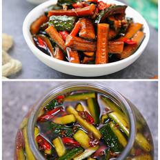 醬黃瓜----夏日開胃必備的做法-酸辣味拌菜譜