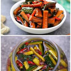 醬黃瓜----夏日開胃必備的做法-酸辣味拌菜譜