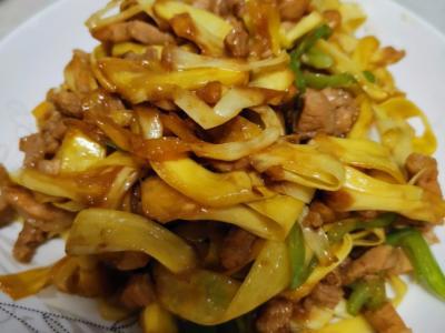 菠蘿蜜炒肉的做法-甜味炒菜譜