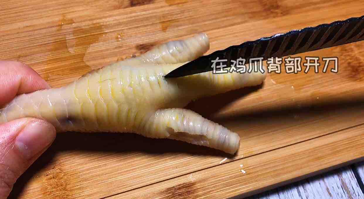 酸辣脫骨鳳爪的做法-酸辣味拌菜譜