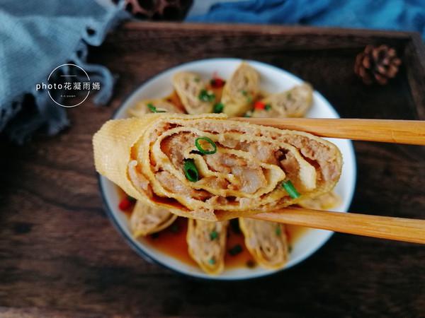 豆腐皮豬肉卷的做法-家常味蒸菜譜-易網健康養生網 豆腐皮豬肉卷的做法-家常味蒸菜譜